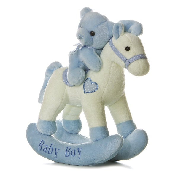 Comfy - 12" Baby Boy Rocking Horse Musical