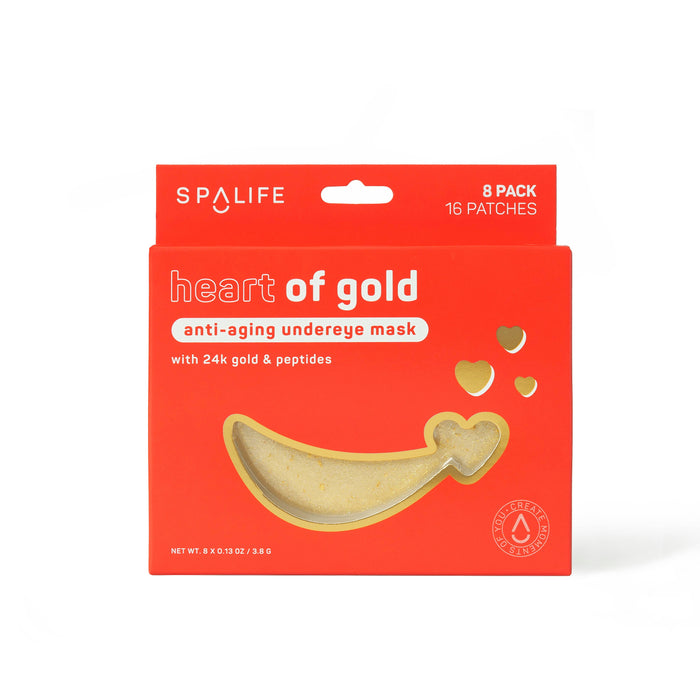 My Spa Life - Heart of Gold Anti-Aging Hydrogel Eye Patches  8 Pack