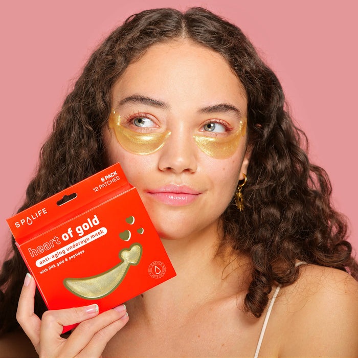 My Spa Life - Heart of Gold Anti-Aging Hydrogel Eye Patches  8 Pack