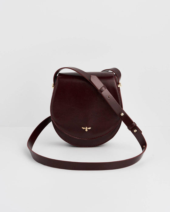 Fable England - Cherry Red Saddle Bag