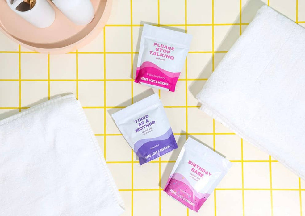 Peace, Love and Sarcasm - Birthday Babe Epsom Salt Bath Soak