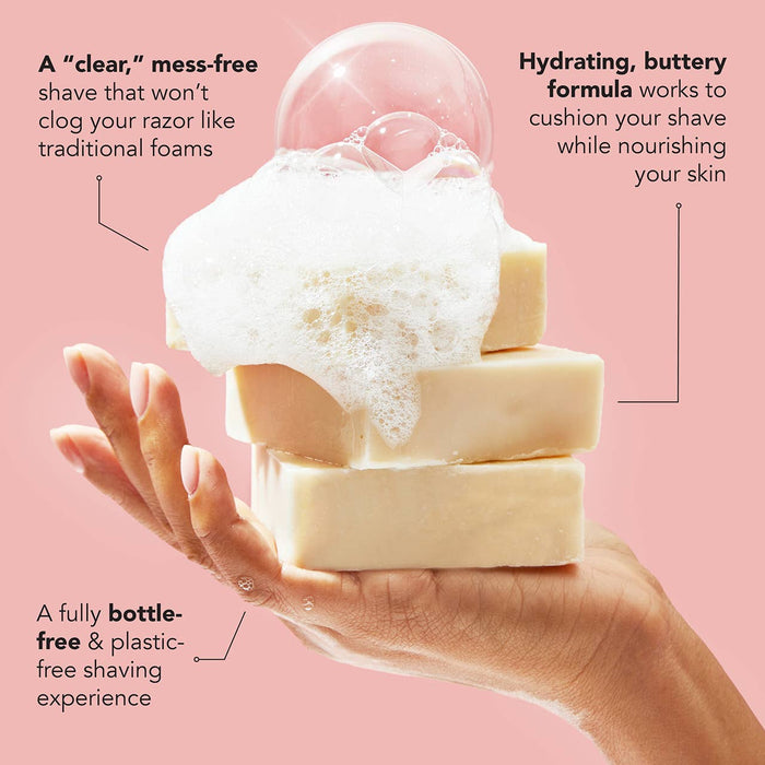 Kitsch Shave Butter | White Tea & Shea Butter – All Natural, pH Balanced, Vegan Shaving Cream Alternative