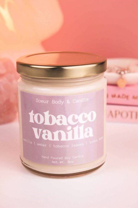 Soeur Body and Candle - Tobacco Vanilla Soy Candle