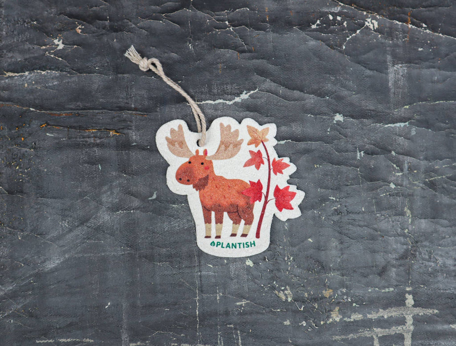 Plantish - Autumn Moose - Pop Up Sponge
