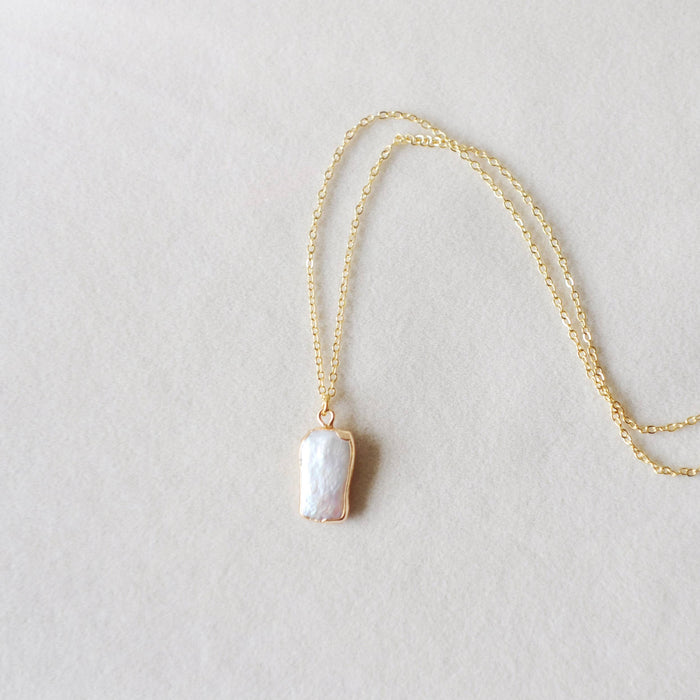 Oh So Lovely - Colette Mother Of Pearl Necklace 