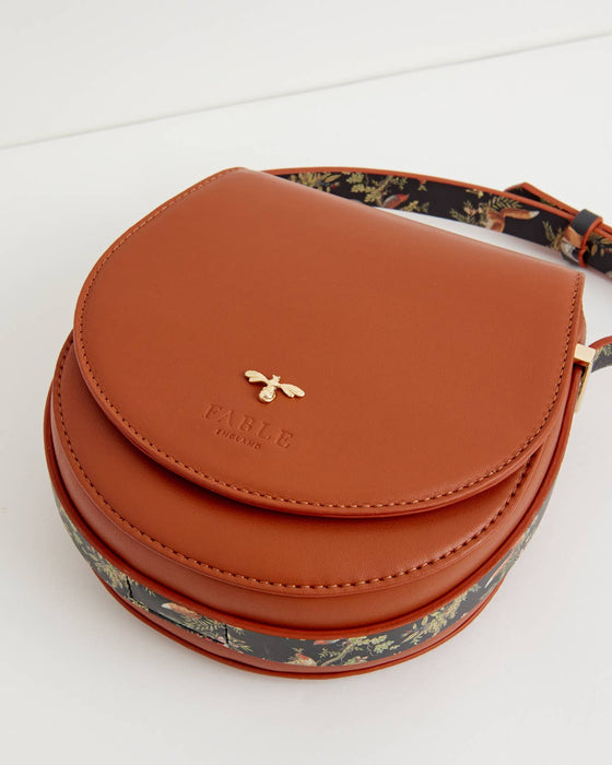 Fable England - FABLE A Night's Tale Saddle Purse Tan