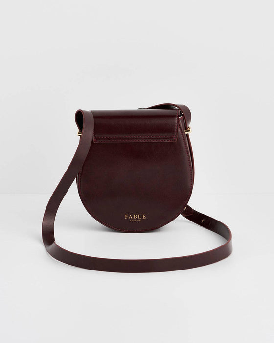 Fable England - Cherry Red Saddle Bag