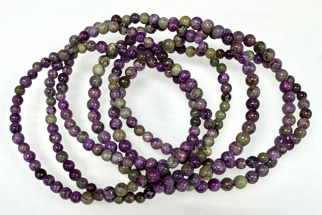 KayleeNYC - Natural Atlantisite 4mm Crystal Healing Stretch Bracelets
