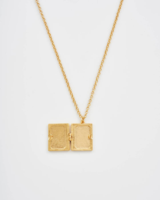Fable England UK - Diary Locket Necklace