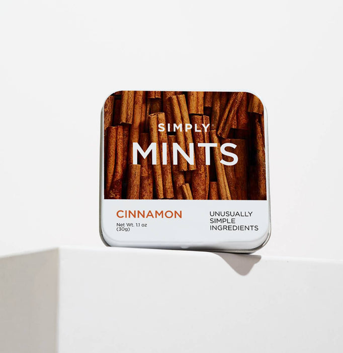 Cinnamon Mint Simply Mints – Naturally Flavored Breath Mints | No Aspartame