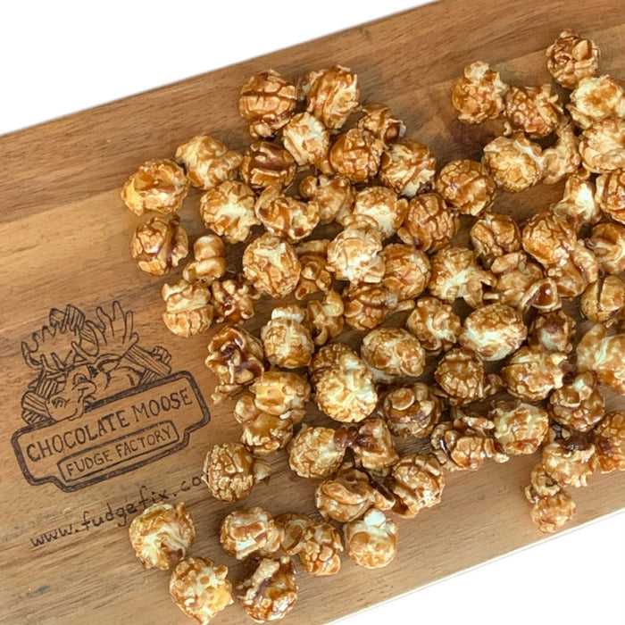 Chocolate Moose Fudge Factory - NEW Candy Popcorn -CANADIAN MAPLE New Packaging   : 200g