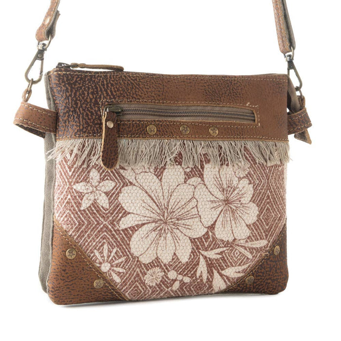 Myra Bag - Inkwild Vintage Crossbody Bag for Women in rust with fringe detail: Rust