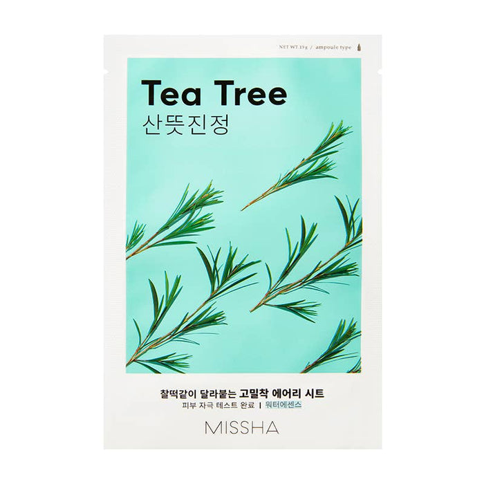 Exod International - MISSHA Airy Fit Sheet Mask Tea Tree: 1 PC