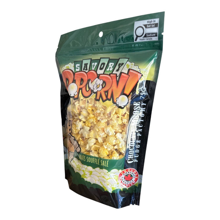 Chocolate Moose Fudge Factory - NEW 75G Savory Popcorn - RANCH: 75G