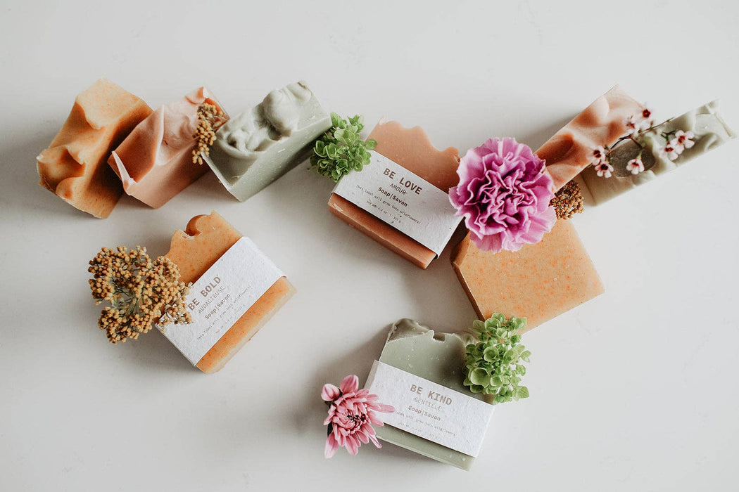 SOAK Bath Co - Be Kind Soap Bar – Affirmation Collection
