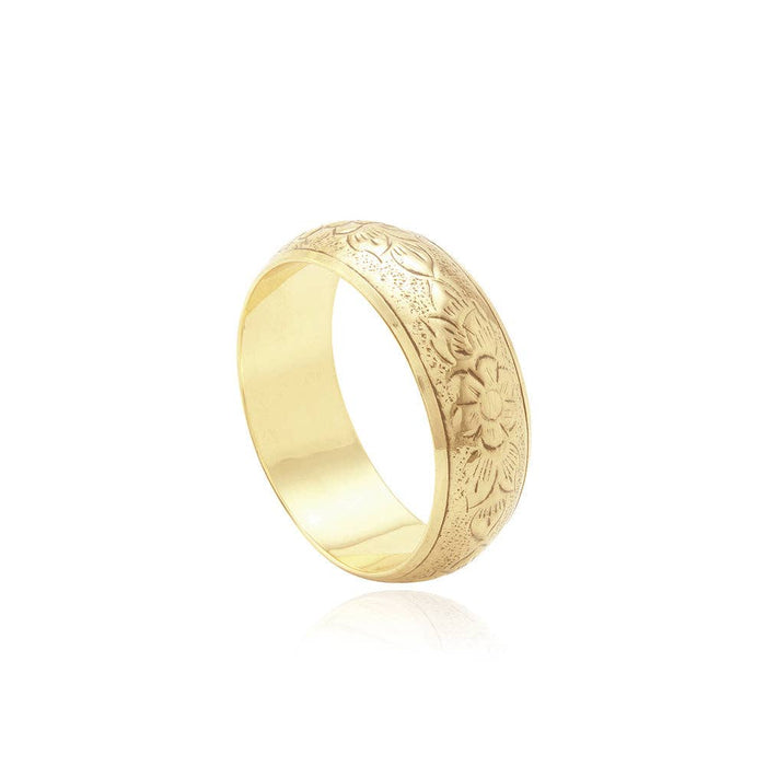 Myra Bag - Wildflower Wind Bracelet: Golden