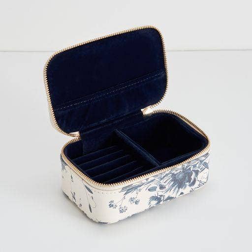 Fable England - Eva Small Jewellery Box Blooming Blue