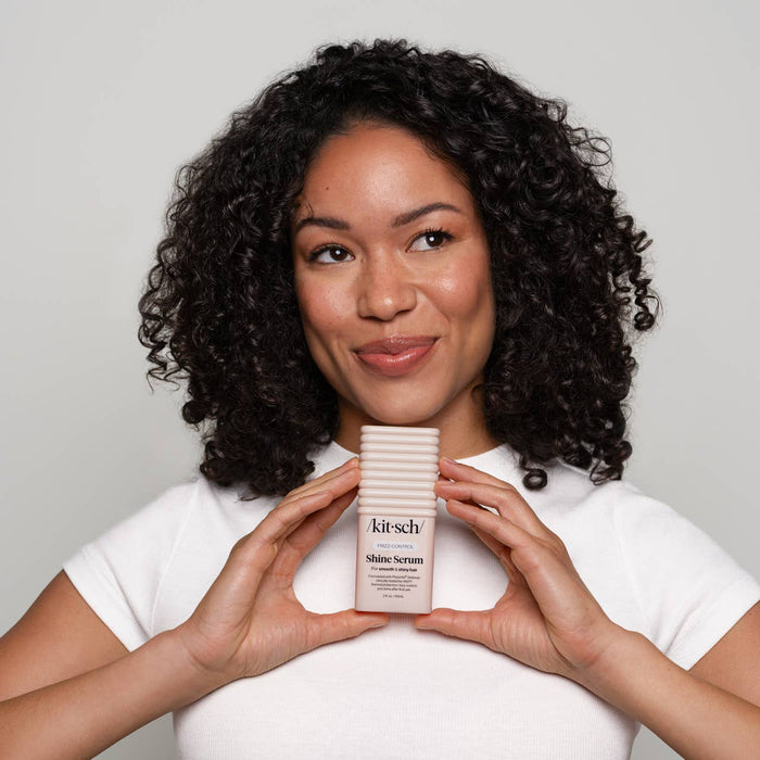 Frizz Control Hair Serum with Heat Protection – Shine Serum for Smooth, Glossy, Anti-Frizz Hair