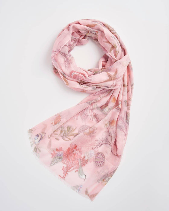 Fable England - FABLE Whispering Sands Lotus Pink Lightweight Scarf