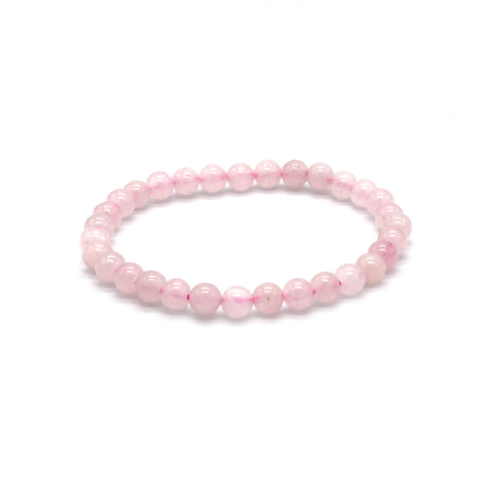 Designs by Deekay Inc. - Rose quartz Bracelet (6mm)