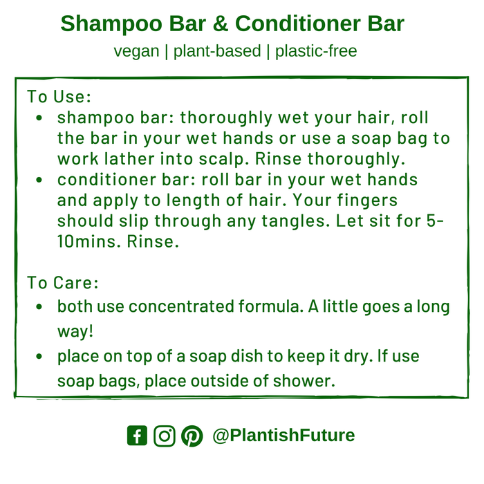 Plantish - Hydrating Shampoo Bar: Hydrate (curly/dry) / Shampoo