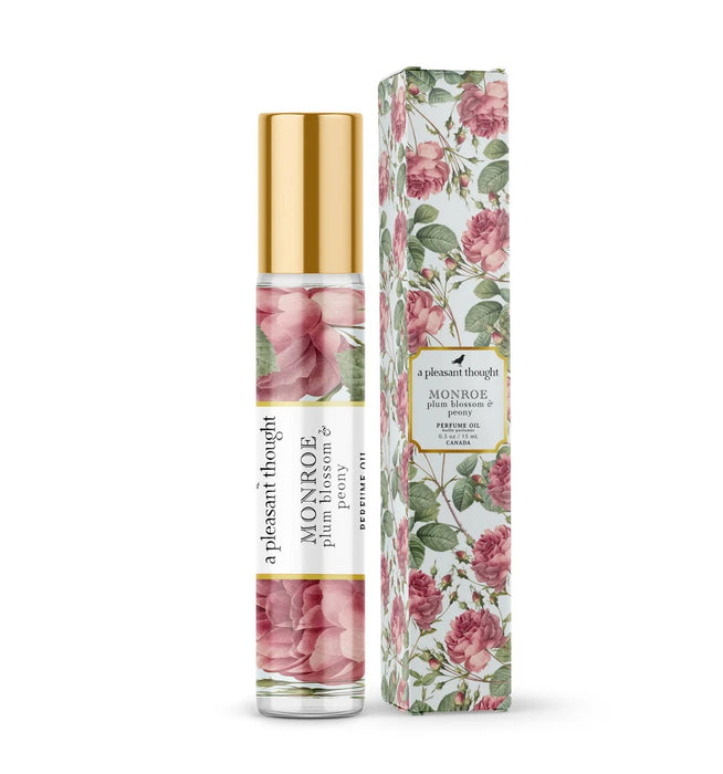 A Pleasant Thought - MONROE | PLUM BLOSSOM & PEONY | PERFUME OIL
