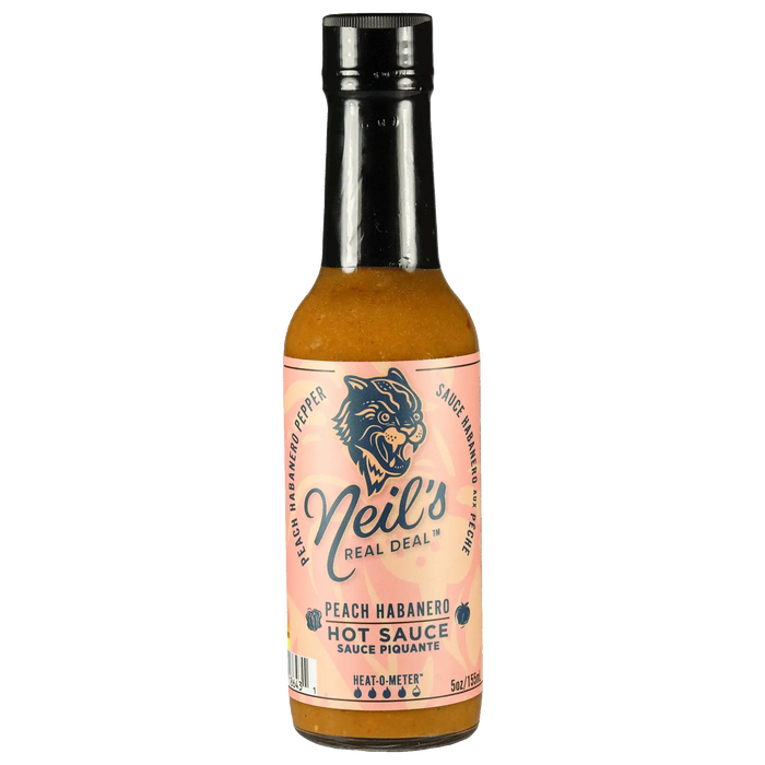 Neil’s Real Deal Inc. - Neil's Real Deal Peach Habanero Hot Sauce