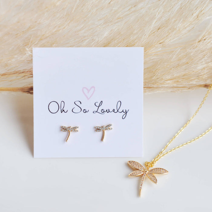 Oh So Lovely - DRAGONFLY, Necklace