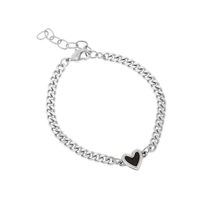 Amour Bracelet: Silver
