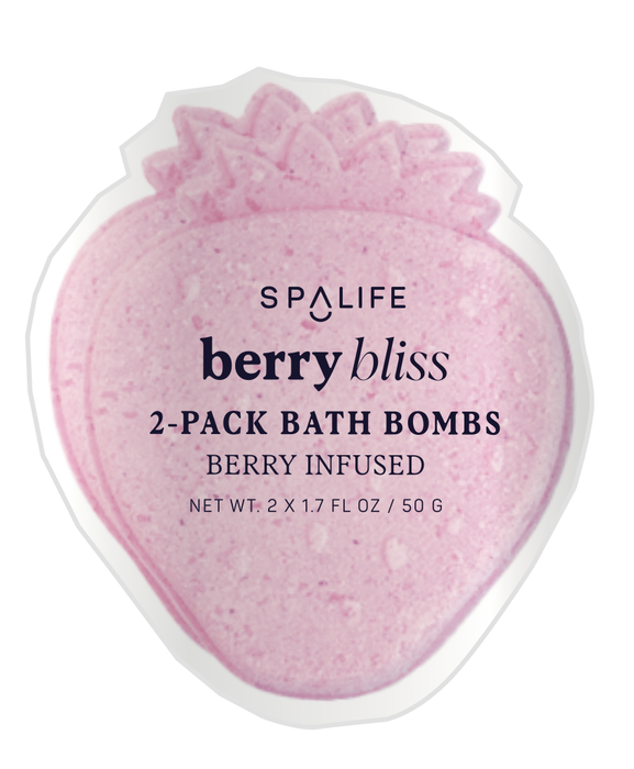 My Spa Life - Berry Bliss 2-Pack Bath Bombs