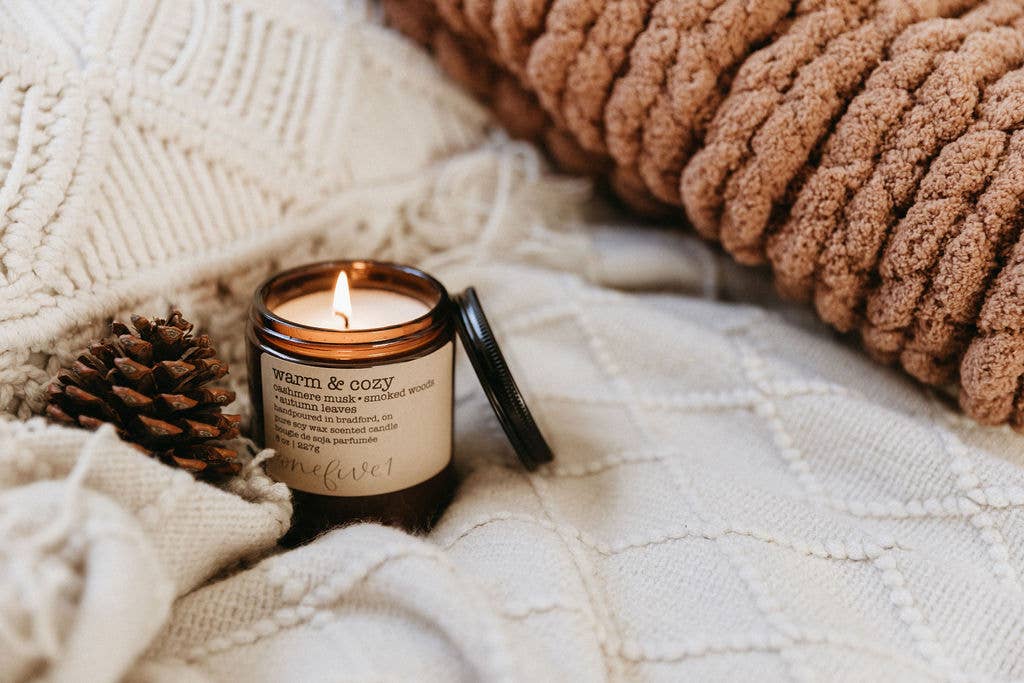 onefive1 - warm & cozy - soy wax candle | FALL