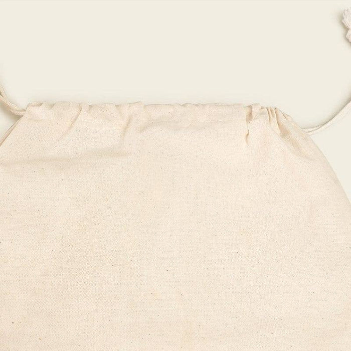 PEACH ACCESSORIES - Cream Embroidered Lace Summer Floral Tote Bag