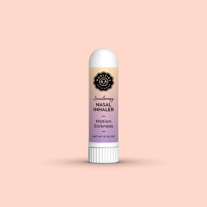 Woolzies - Aromatherapy Nasal Inhaler - Natural Essential Oil Blends: Motion Sickness