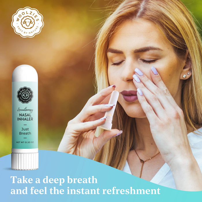 Woolzies - Aromatherapy Nasal Inhaler - Natural Essential Oil Blends: Sleep