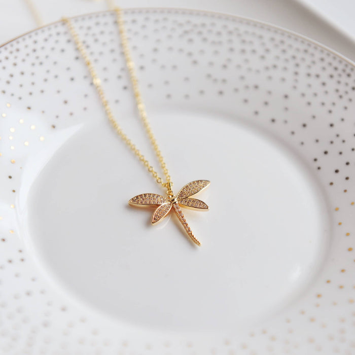 Oh So Lovely - DRAGONFLY, Necklace