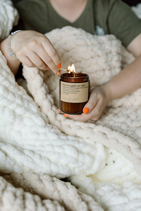 onefive1 - the snuggle is real soy wax candle | FALL