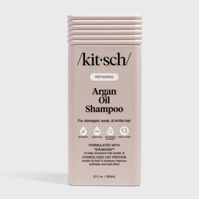 Kitsch Repairing Argan Oil Shampoo | Damage Repair, Frizz Control & Silky Shine