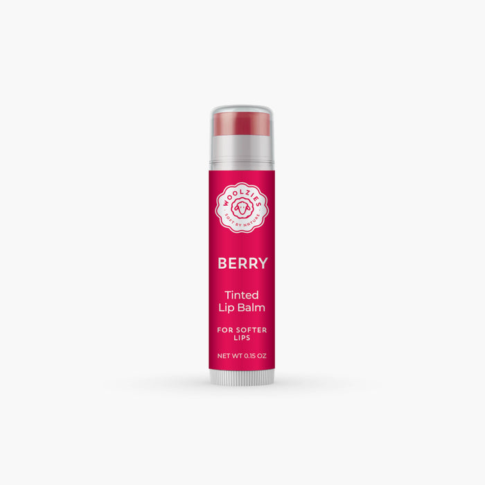 Woolzies - Single Shea Butter Tinted Lip Balm: Mango Tango