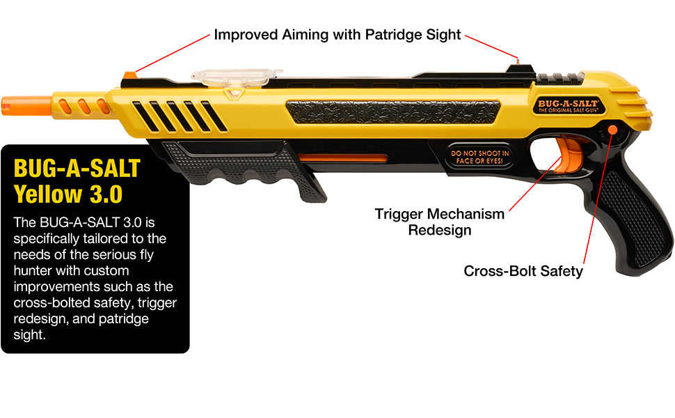 Bug-A-Salt Black Classic Yellow 3.0