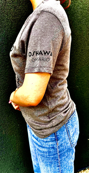 Unisex Oshawa T-shirt - Vintage Grey