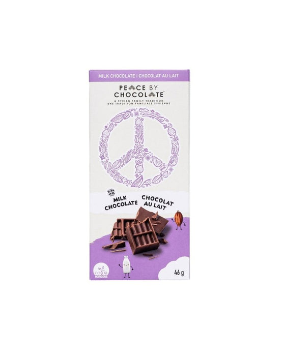 Peace Bar Milk Chocolate By Peace By Chocolate