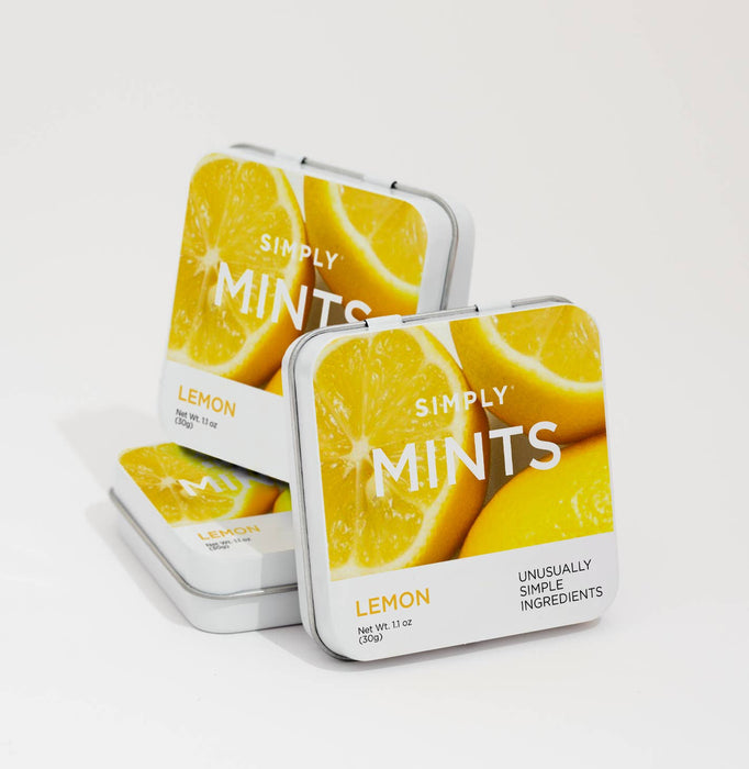 Fresh Burst Lemon Mints – Naturally Flavored, Tart & Refreshing Pocket Candy | No Aspartame