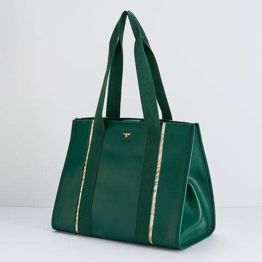 Fable England - Sophie Tote Iris Green