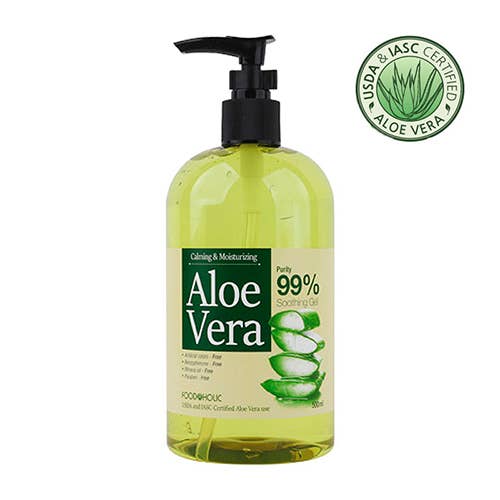 Exod International - Foodaholic Calming and Moisturizing Aloe Vera Soothing Gel 500ml: 1 EA