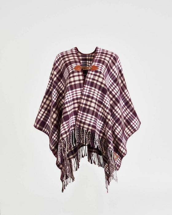 Fable England - Window Pane Check Cape