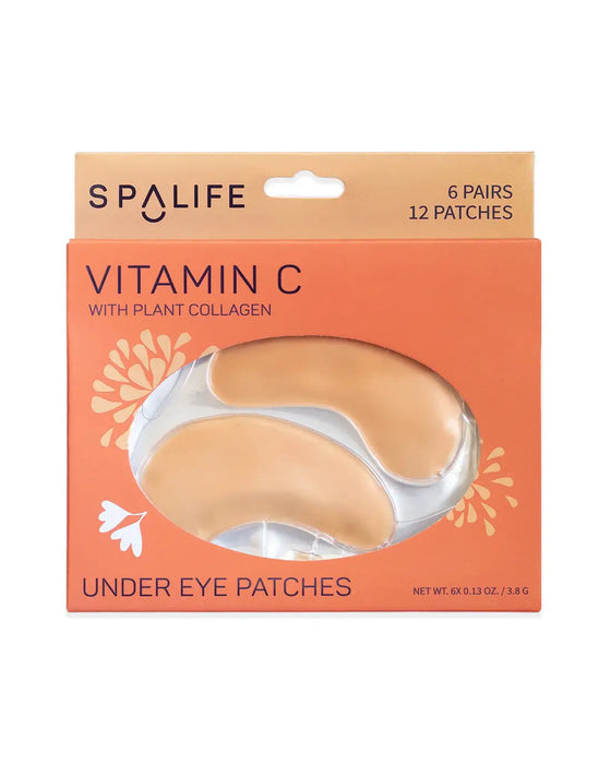 My Spa Life - Vitamin C Brightening Under Eye Masks  - 8 Pairs