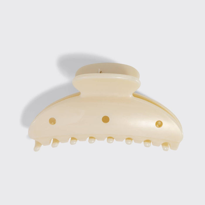KITSCH - KitschPop™️Curved Claw Clip 7pc Set Vintage- Pearlized Cream
