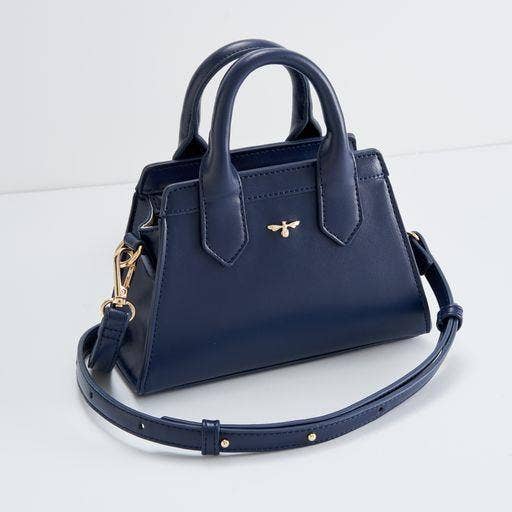 Fable England - Royal Ditsy Mini Tote Navy