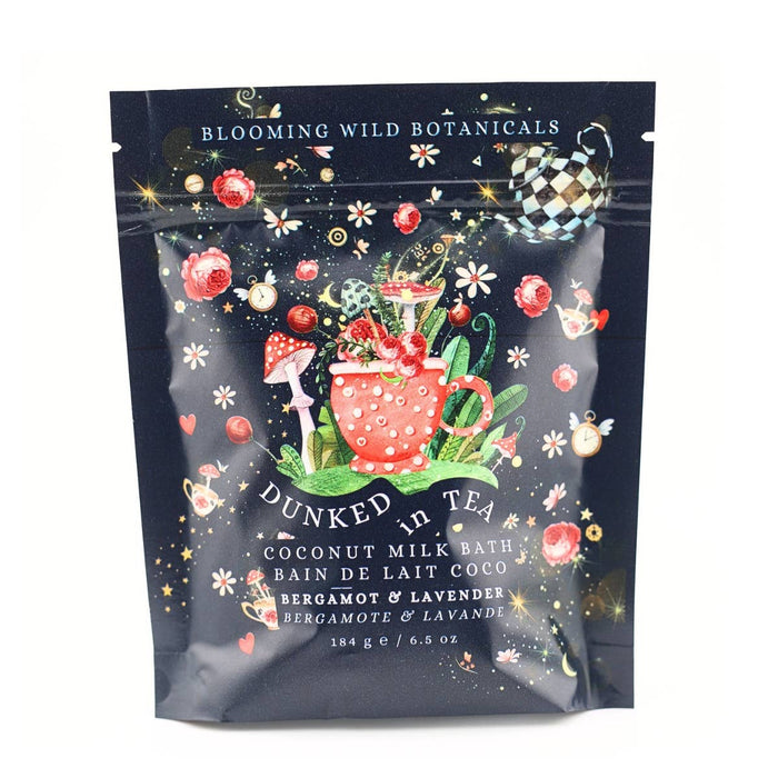 Blooming Wild Botanicals - Dunked in Tea Coconut Milk Bath | Bergamot & Lavender