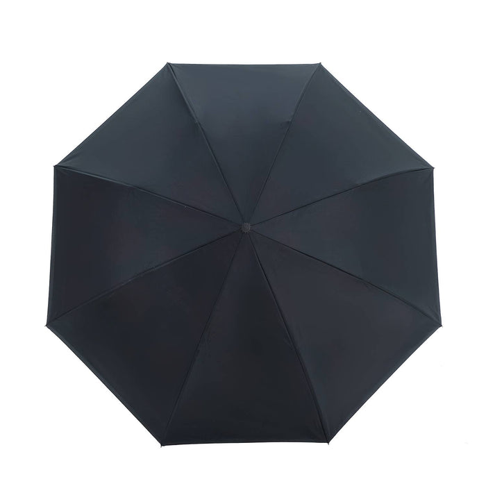 PEACH ACCESSORIES - Midnight Roses Bloom Upside Down Umbrella in Black